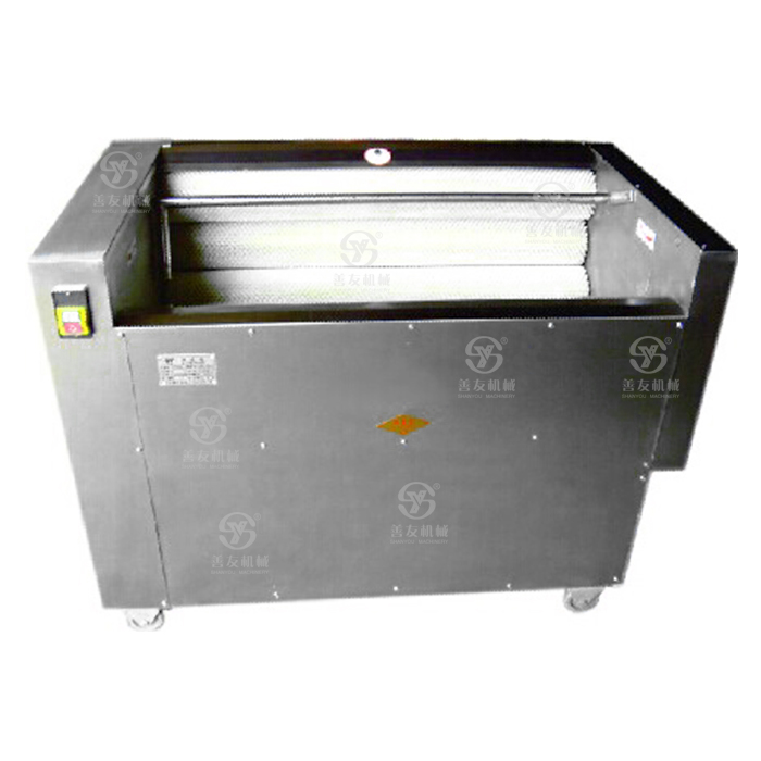 毛刷清冼脱皮机